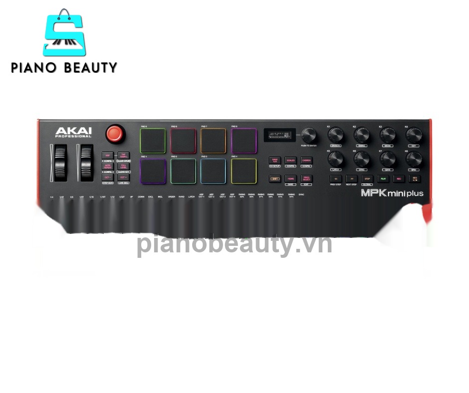 Keyboard Akai MPK Mini Plus 37 phím nhỏ gọn, chuyên nghiệp
