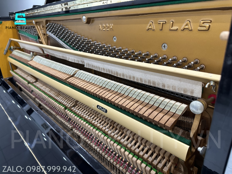Đàn Piano Cơ Atlas A22H – Thiết Kế Châu Âu Sang Trọng, Âm Thanh Ấm Áp Đậm Chất Nhật Atlas — ảnh 3