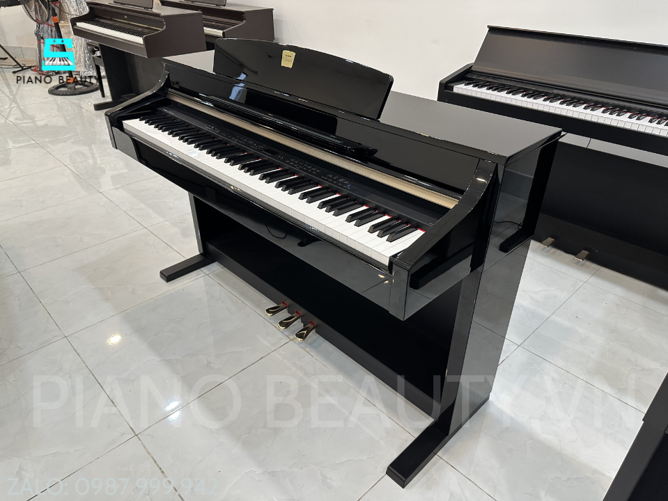 Đàn Piano Điện Yamaha CLP-330PE Nhập Khẩu Nhật Bản – Clavinova Đen Bóng Sang Trọng, Phím GH3 Cao Cấp Yamaha — ảnh 5