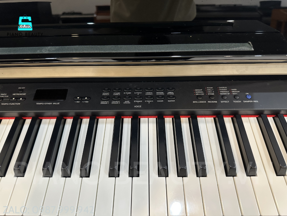 Đàn Piano Điện Yamaha CLP-330PE Nhập Khẩu Nhật Bản – Clavinova Đen Bóng Sang Trọng, Phím GH3 Cao Cấp Yamaha — ảnh 3