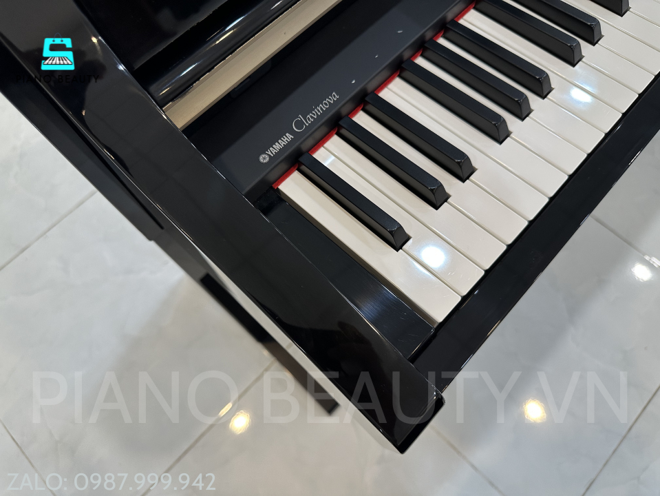 Đàn Piano Điện Yamaha CLP-330PE Nhập Khẩu Nhật Bản – Clavinova Đen Bóng Sang Trọng, Phím GH3 Cao Cấp Yamaha — ảnh 6