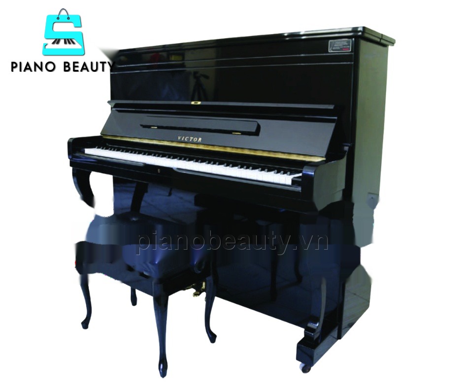 Đàn Piano Victor V3 với chất âm ấm áp, thiết kế sang trọng