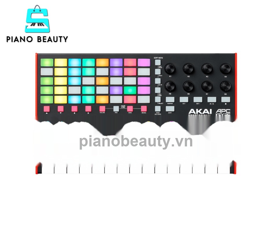 Akai APC KEY 25 MK2 thiết kế tối ưu cho Ableton Live