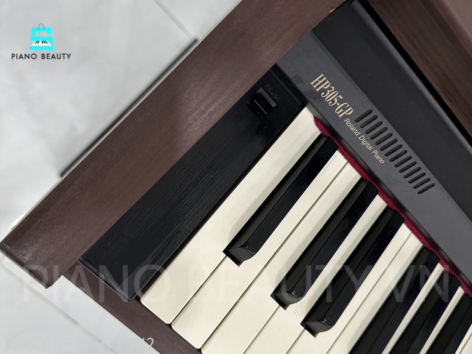 Đàn Piano Điện Roland HP305GP Nhập Khẩu Nhật Bản | Bàn Phím PHA II Ivory Feel, Âm Thanh SuperNATURAL Cao Cấp Roland — ảnh 3