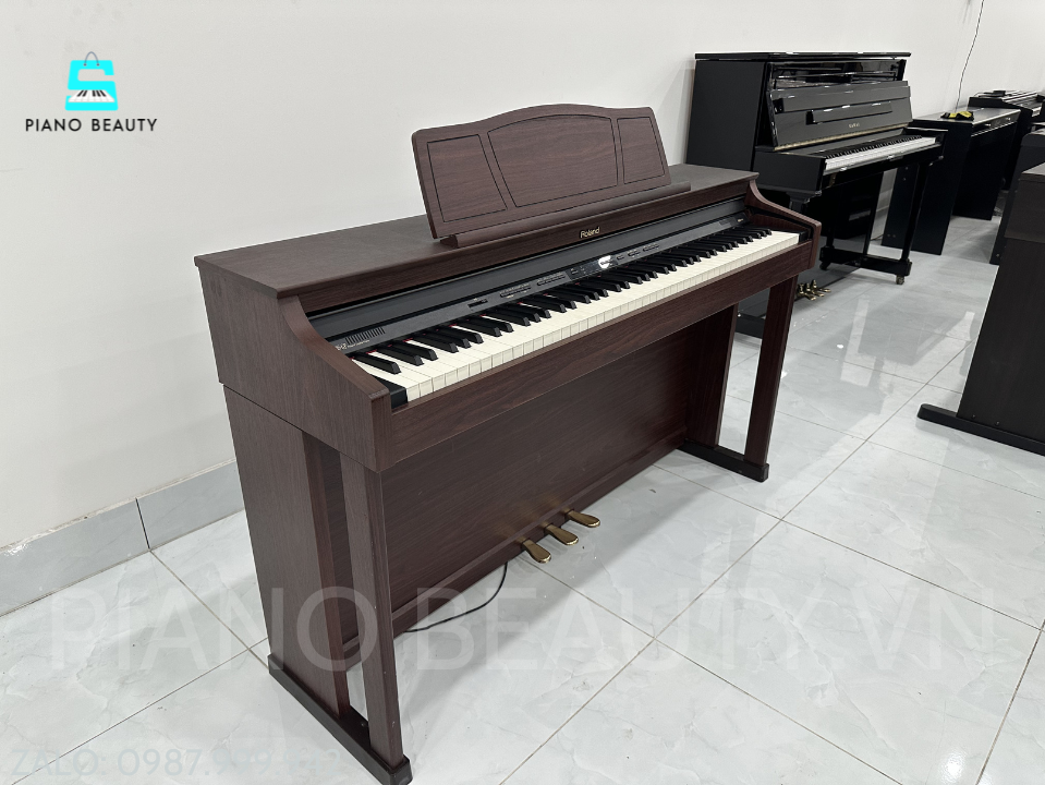 Đàn Piano Điện Roland HP305GP Nhập Khẩu Nhật Bản | Bàn Phím PHA II Ivory Feel, Âm Thanh SuperNATURAL Cao Cấp Roland — ảnh 7