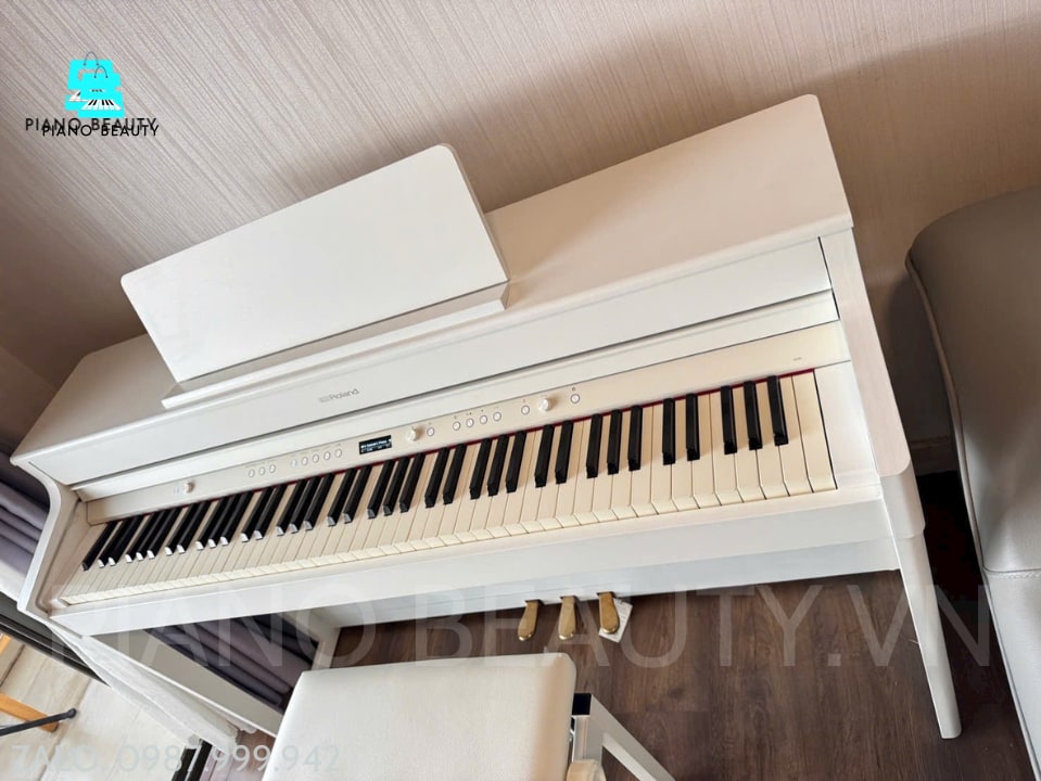 Đàn Piano điện Roland HP702WH - Piano Beauty