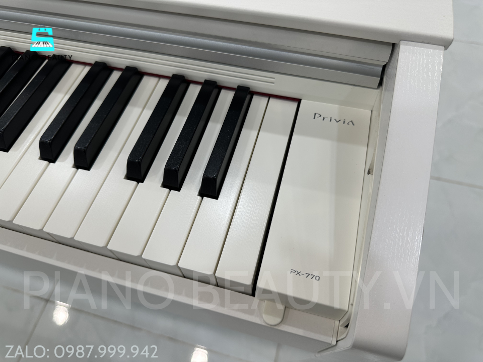 Đàn Piano Điện Casio PX-770WE – Thiết Kế Trắng Sang Trọng, Cảm Giác Phím Chân Thực Cho Người Học Piano Casio — ảnh 2