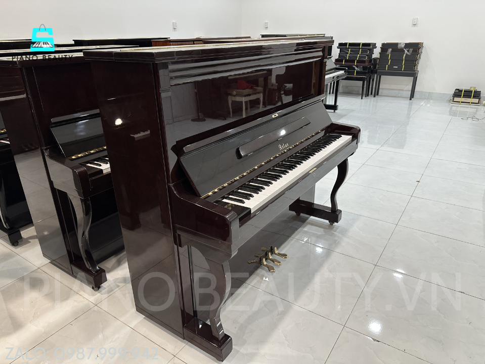 Đàn Piano Cơ Atlas No.340 Chính Hãng Nhật Bản | Upright Piano Cao Cấp Với Âm Thanh Mạnh Mẽ, Nội Lực Atlas — ảnh 9
