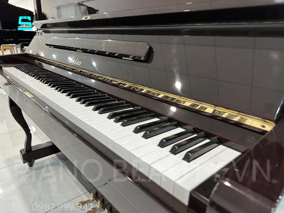 Đàn Piano Cơ Atlas No.340 Chính Hãng Nhật Bản | Upright Piano Cao Cấp Với Âm Thanh Mạnh Mẽ, Nội Lực Atlas — ảnh 2