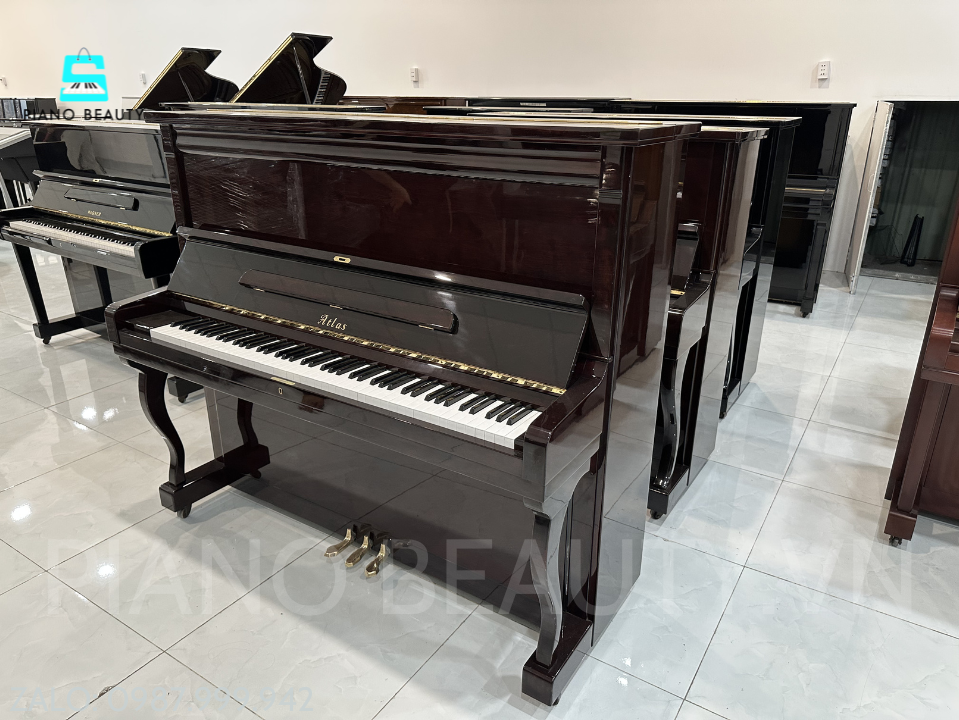 Đàn Piano Cơ Atlas No.340 Chính Hãng Nhật Bản | Upright Piano Cao Cấp Với Âm Thanh Mạnh Mẽ, Nội Lực Atlas — ảnh 5