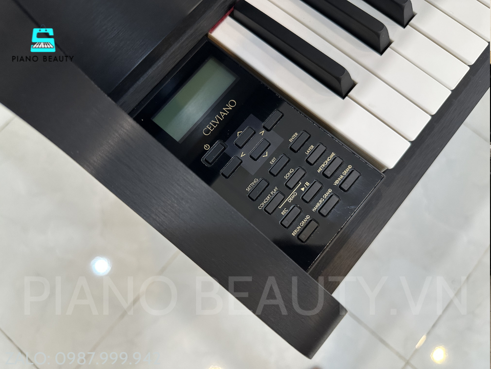Đàn Piano Điện Casio GP-300 Nhập Khẩu Nhật Bản – Grand Hybrid C.Bechstein, Phím Gỗ Thật Cao Cấp Casio — ảnh 2