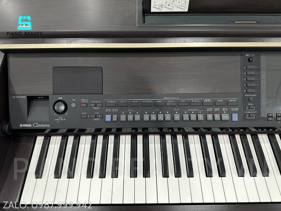 Đàn Piano Điện Yamaha CVP407 – Clavinova Cao Cấp, Bàn Phím Gỗ Tự Nhiên Yamaha — ảnh 3