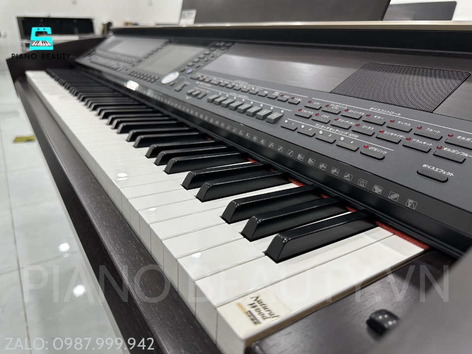 Đàn Piano Điện Yamaha CVP407 – Clavinova Cao Cấp, Bàn Phím Gỗ Tự Nhiên Yamaha — ảnh 4