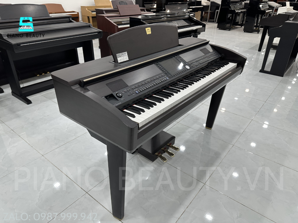 Đàn Piano Điện Yamaha CVP407 – Clavinova Cao Cấp, Bàn Phím Gỗ Tự Nhiên Yamaha — ảnh 11