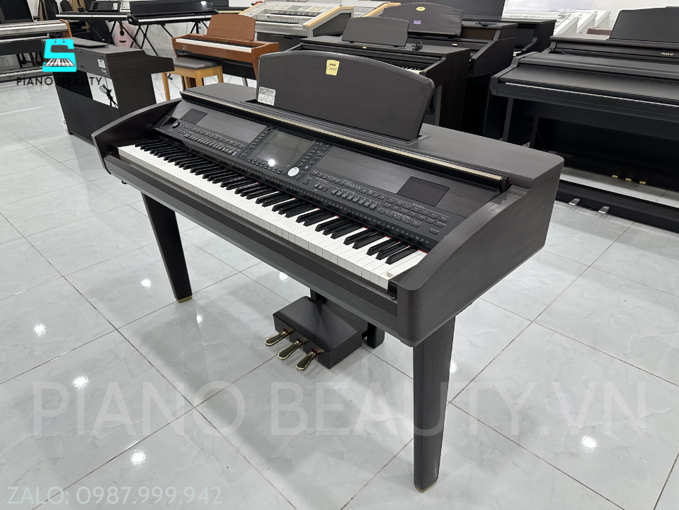Đàn Piano Điện Yamaha CVP407 – Clavinova Cao Cấp, Bàn Phím Gỗ Tự Nhiên Yamaha — ảnh 6