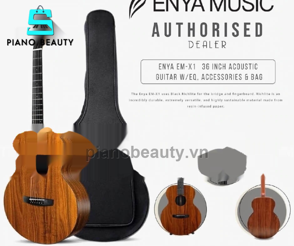 GUITAR ACOUSTIC ENYA EM-X1