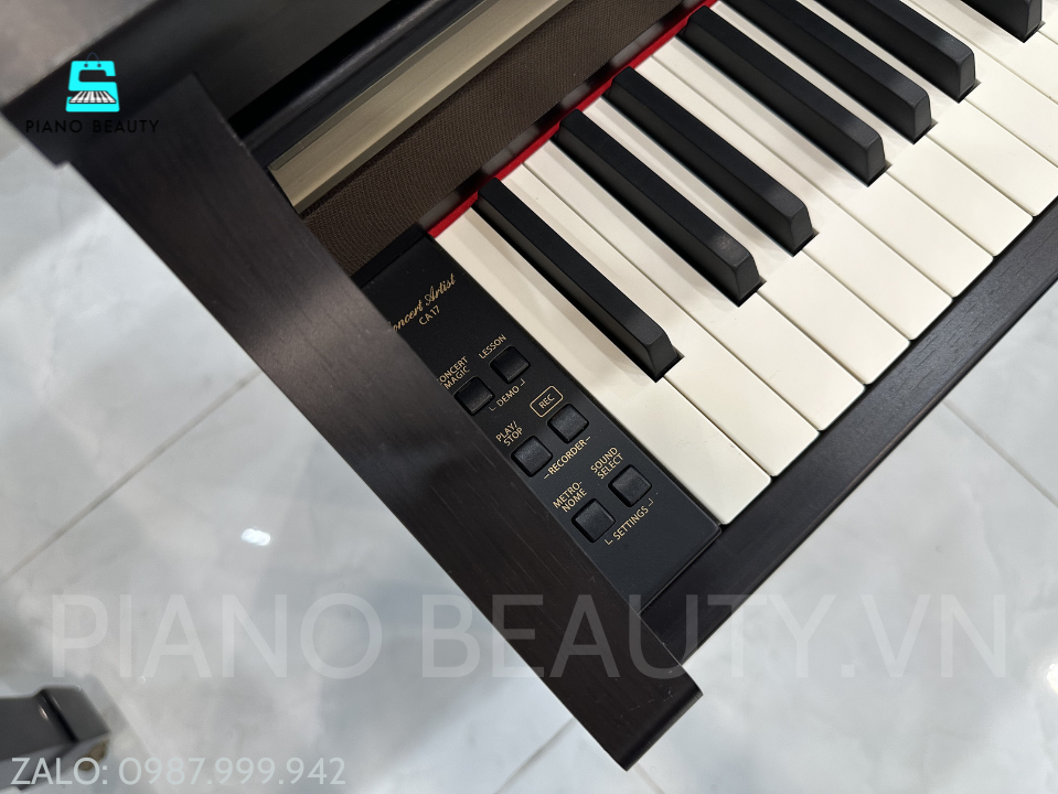 Đàn Piano Điện Kawai CA17R – Phím Gỗ Cao Cấp, Cảm Giác Chơi Gần Như Piano Cơ Kawai — ảnh 2