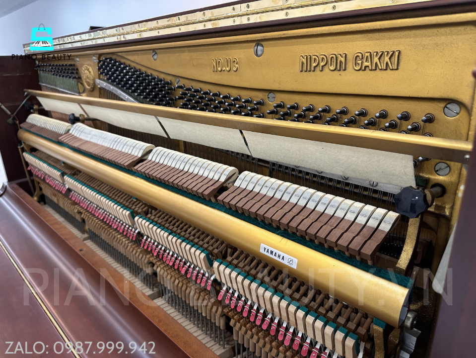 Đàn Piano Cơ Yamaha U3E Nhập Khẩu Nhật Bản – Âm Thanh Mạnh Mẽ, Đẳng Cấp Dòng U Series Yamaha — ảnh 5