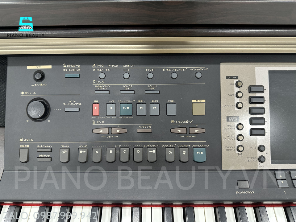 Đàn Piano Điện Yamaha Clavinova CVP-207 Nhập Khẩu Nhật Bản Chính Hãng Yamaha — ảnh 3