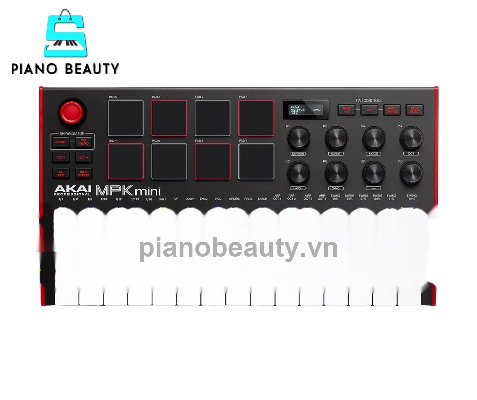 MIDI Keyboard Akai MPK Mini MK3 25 phím cho Producer