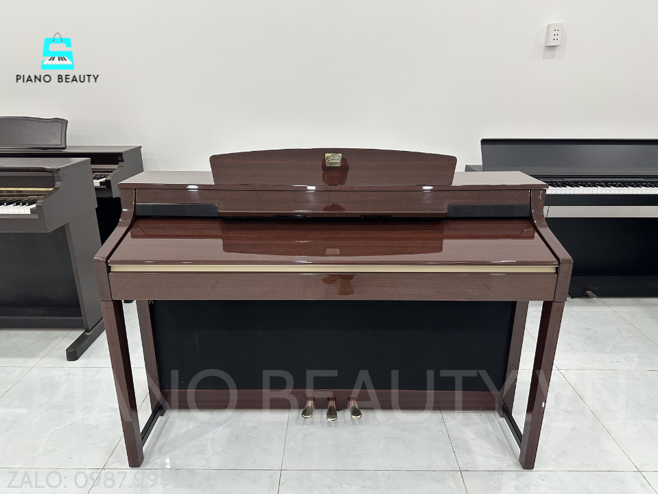 Đàn Piano Điện Yamaha CLP-380PE – Flagship Clavinova Cao Cấp Với Bàn Phím Gỗ Tự Nhiên Yamaha — ảnh 10