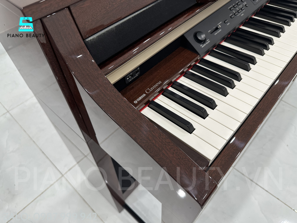 Đàn Piano Điện Yamaha CLP-380PE – Flagship Clavinova Cao Cấp Với Bàn Phím Gỗ Tự Nhiên Yamaha — ảnh 5