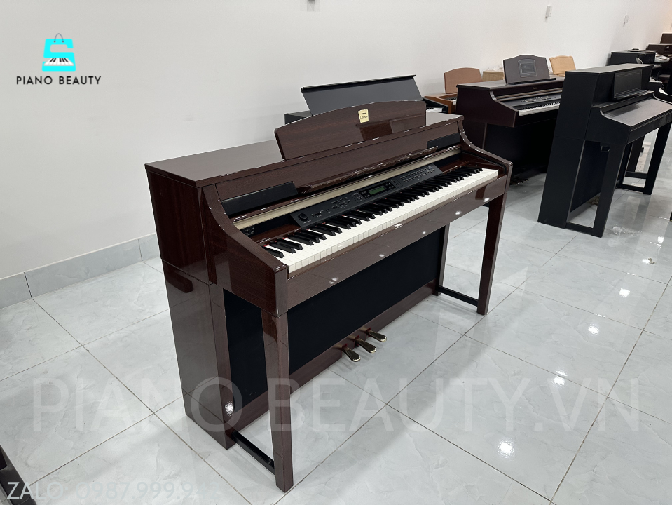Đàn Piano Điện Yamaha CLP-380PE – Flagship Clavinova Cao Cấp Với Bàn Phím Gỗ Tự Nhiên Yamaha — ảnh 12