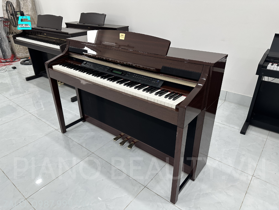 Đàn Piano Điện Yamaha CLP-380PE – Flagship Clavinova Cao Cấp Với Bàn Phím Gỗ Tự Nhiên Yamaha — ảnh 7