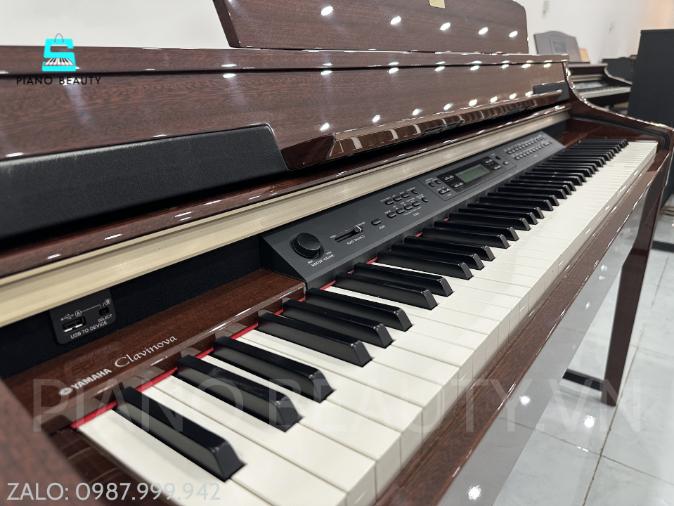Đàn Piano Điện Yamaha CLP-380PE – Flagship Clavinova Cao Cấp Với Bàn Phím Gỗ Tự Nhiên Yamaha — ảnh 4